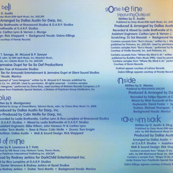 Monica - The Boy Is Mine (CD, Album) - Image 5