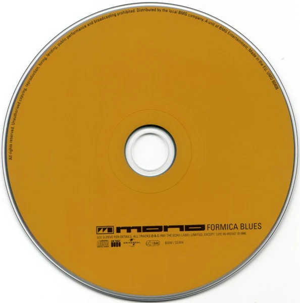 Mono - Formica Blues (CD, Album) - Image 3