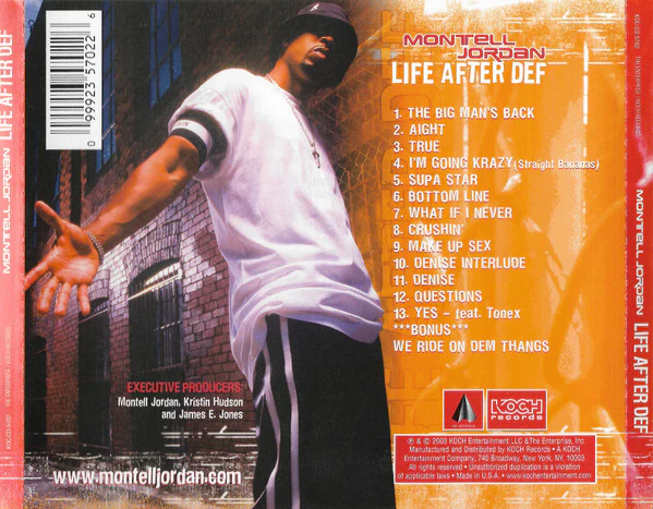 Montell Jordan - Life After Def (CD, Album) - Image 2