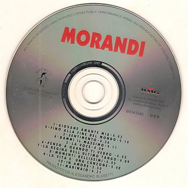 Morandi* - Morandi (CD, Album) - Image 4