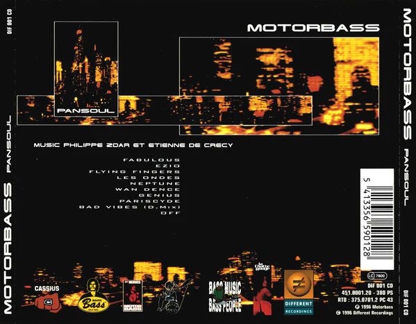 Motorbass - Pansoul (CD, Album) - Image 2