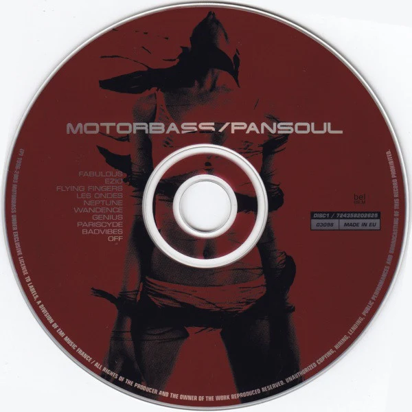 Motorbass - Pansoul (CD, Album, Copy Prot., RE + CD, Comp, Copy Prot.) - Image 4