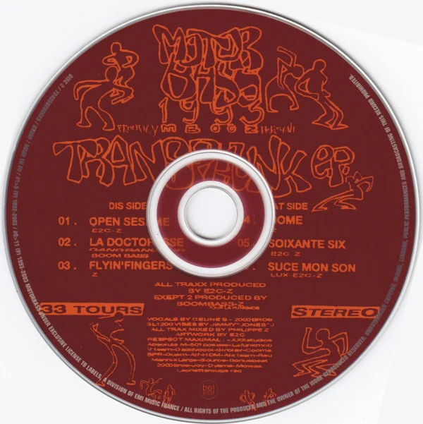 Motorbass - Pansoul (CD, Album, Copy Prot., RE + CD, Comp, Copy Prot.) - Image 5