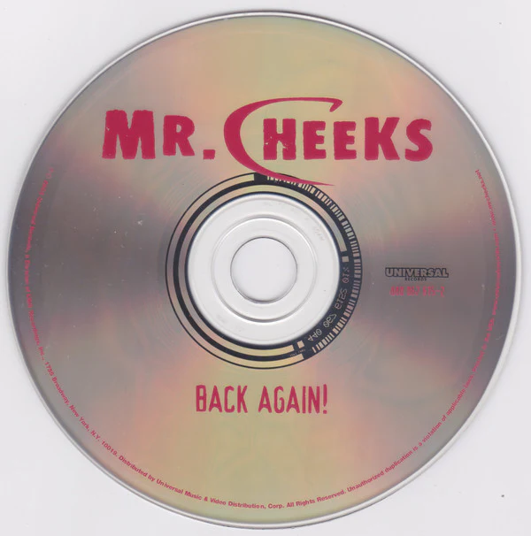 Mr. Cheeks - Back Again! (CD, Album) - Image 3