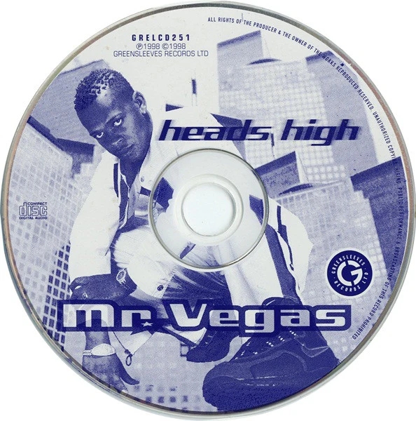 Mr. Vegas - Heads High (CD, Album) - Image 3
