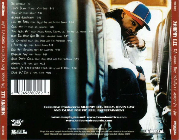 Murphy Lee - Da Skool Boy Presents Murphy's Law (CD, Album) - Image 2