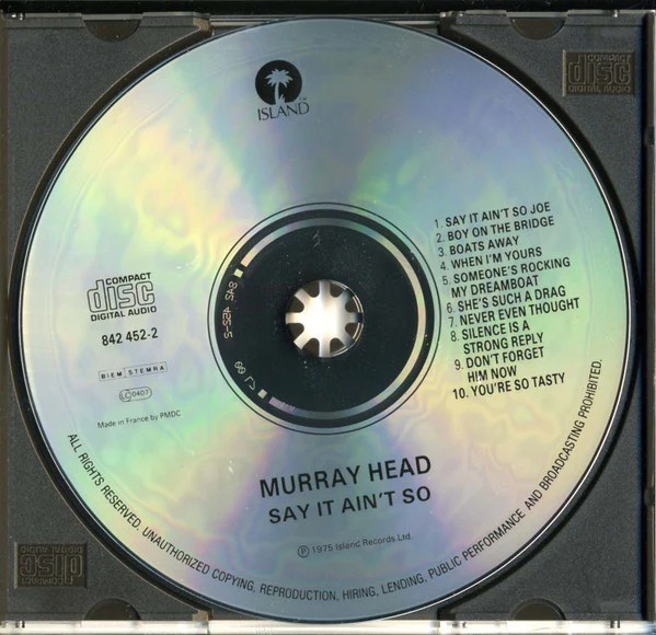 Murray Head - Say It Ain't So (CD, Album, RE) - Image 3