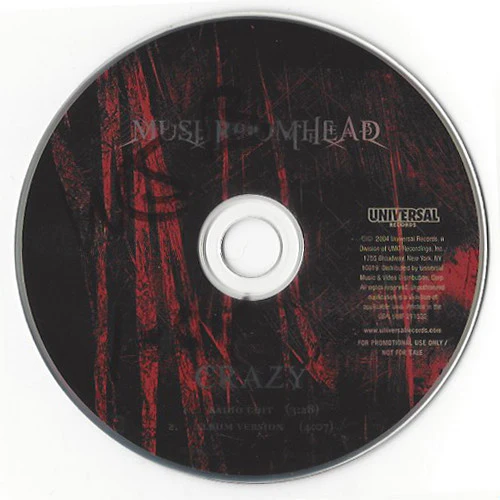 Mushroomhead - Crazy (CD, Single, Promo) - Image 3