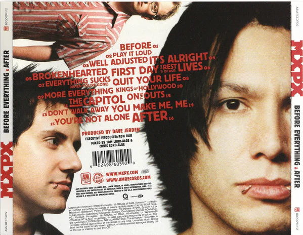 MxPx - Before Everything & After (CD, Album, Enh) - Image 2