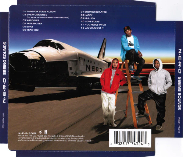 N*E*R*D - Seeing Sounds (CD, Album, Sup) - Image 2