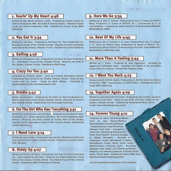 'N Sync* - 'N Sync (CD, Album) - Image 3