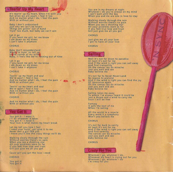 'N Sync* - 'N Sync (CD, Album) - Image 4