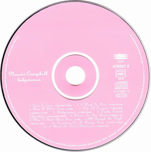 Naomi Campbell - Babywoman (CD, Album) - Image 3