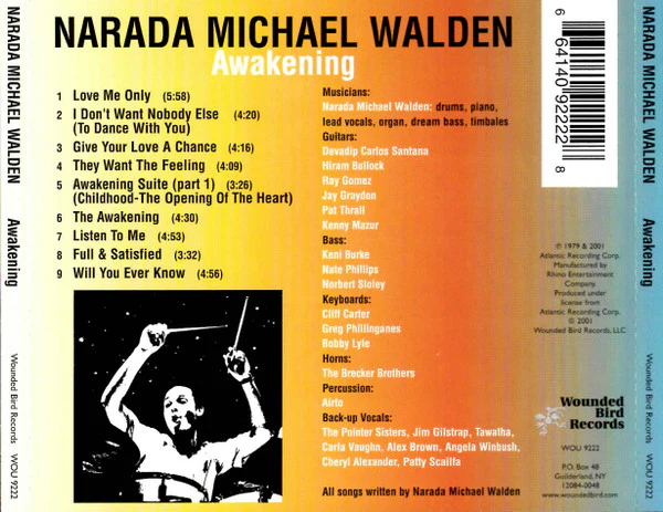 Narada Michael Walden - Awakening (CD, Album, RE) - Image 2