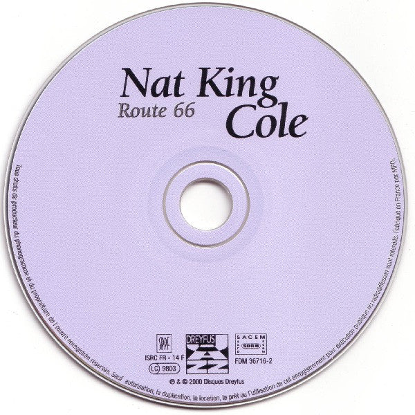 Nat King Cole - Route 66 (CD, Comp, RM, Dig) - Image 3