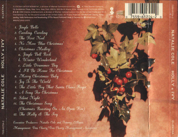 Natalie Cole - Holly & Ivy (CD, Album) - Image 2