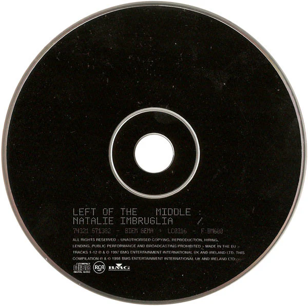Natalie Imbruglia - Left Of The Middle (CD, Album, RP, Son) - Image 4