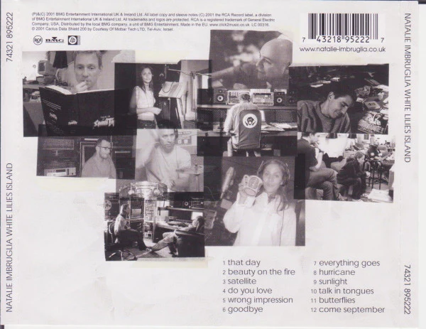 Natalie Imbruglia - White Lilies Island (CD, Album) - Image 2