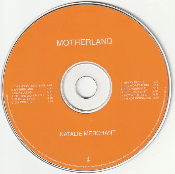 Natalie Merchant - Motherland (CD, Album) - Image 3