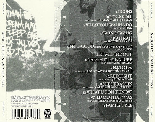 Naughty By Nature - Iicons (CD, Album) - Image 2