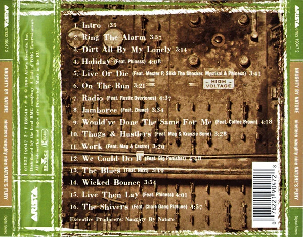 Naughty By Nature - Nineteen Naughty Nine (Nature's Fury) (CD, Album) - Image 2