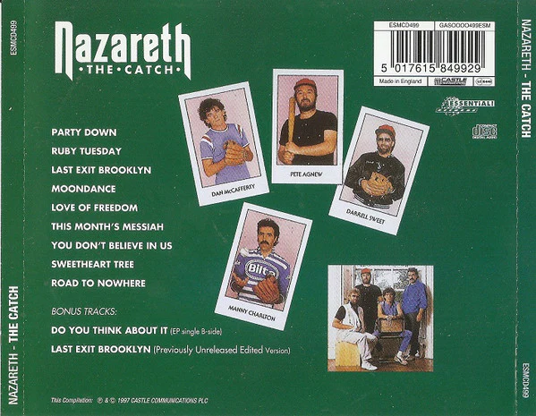 Nazareth  - The Catch (CD, Album, RE, RM) - Image 2