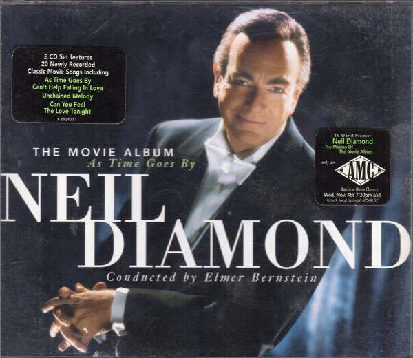 Neil Diamond Conducted By Elmer Bernstein - The Movie Album As Time Goes By (2xCD, Album) - Image 5