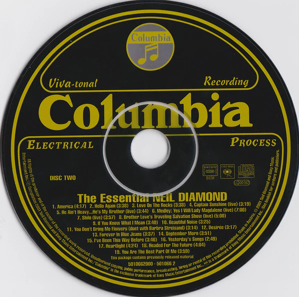 Neil Diamond - The Essential Neil Diamond (2xCD, Comp) - Image 5