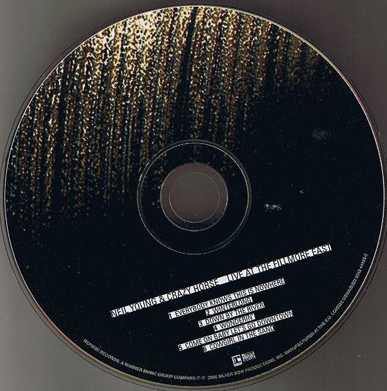 Neil Young & Crazy Horse - Live At The Fillmore East (HDCD, Album) - Image 4