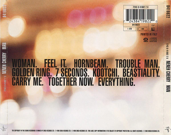 Neneh Cherry - Man (CD, Album) - Image 2