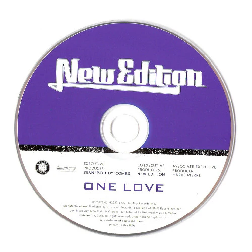 New Edition - One Love (CD, Album) - Image 4