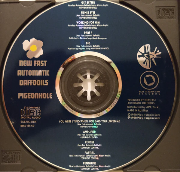 New Fast Automatic Daffodils - Pigeonhole (CD, Album) - Image 3