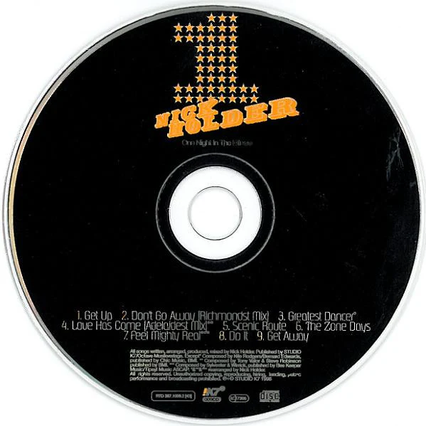 Nick Holder - One Night In The Disco (CD, Album) - Image 4