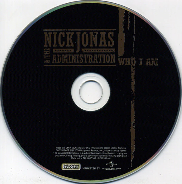 Nick Jonas & The Administration - Who I Am (CD, Album, Enh) - Image 3