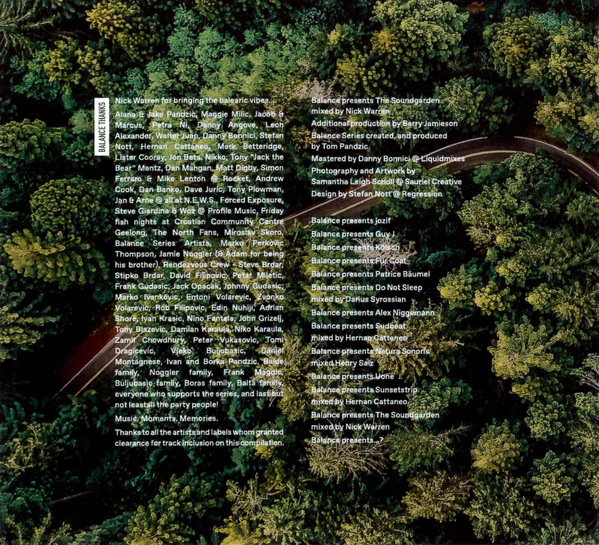 Nick Warren - Balance Presents The Soundgarden (2xCD, Comp, Mixed) - Image 3