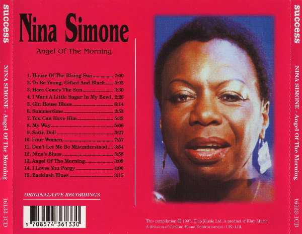 Nina Simone - Angel Of The Morning (CD, Comp, RE) - Image 3