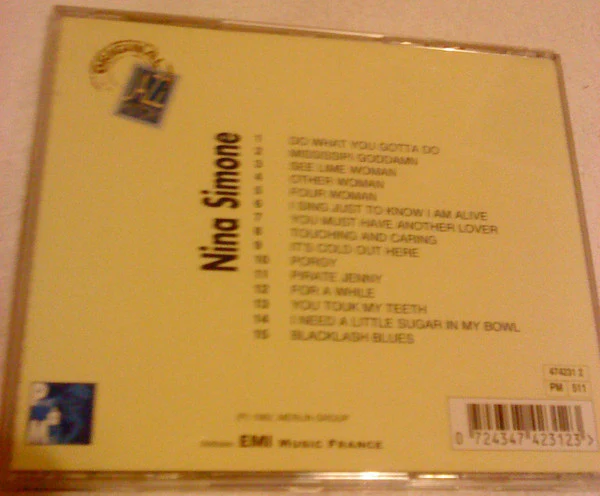 Nina Simone - Original Jazz History (CD, Comp) - Image 2