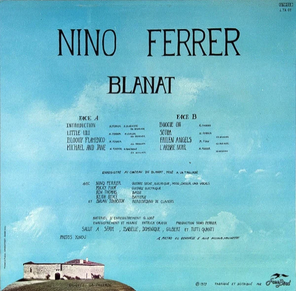 Nino Ferrer - Blanat (LP, Album) - Image 2
