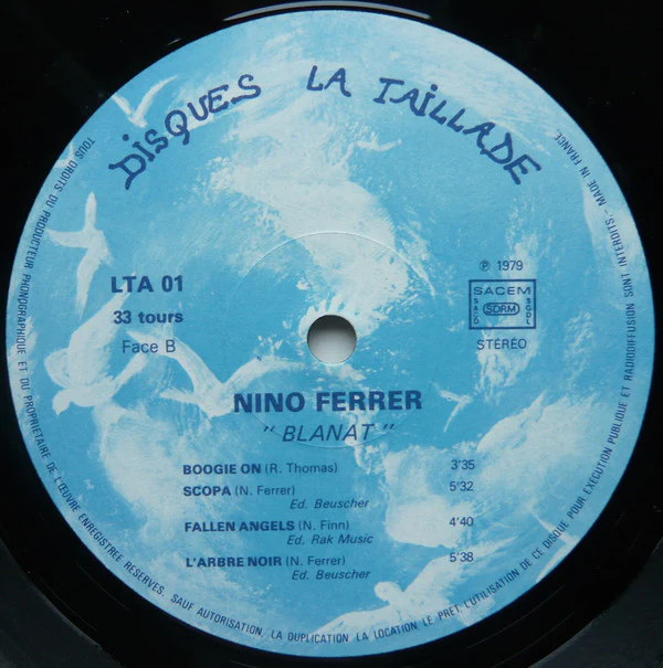 Nino Ferrer - Blanat (LP, Album) - Image 4