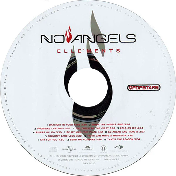 No Angels - Elle'Ments (CD, Album) - Image 3