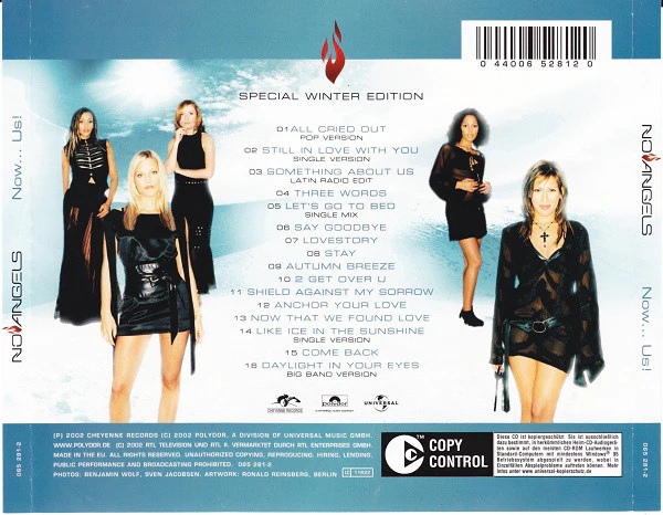 No Angels - Now... Us! (Special Winter Edition) (CD, Album, Copy Prot., S/Edition) - Image 2
