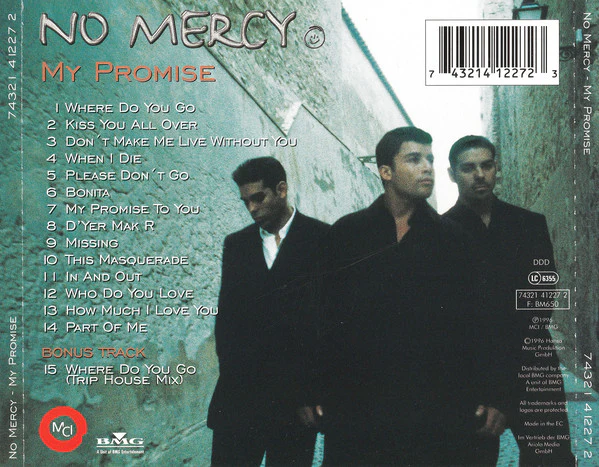 No Mercy - My Promise (CD, Album) - Image 2