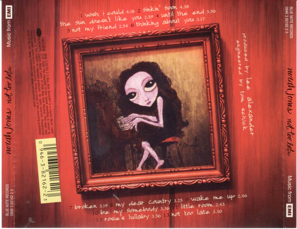 Norah Jones - Not Too Late (CD, Album) - Image 2