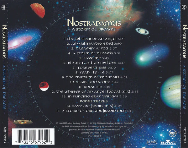 Nostradamus (13) - A Storm Of Dreams (CD, Album) - Image 2