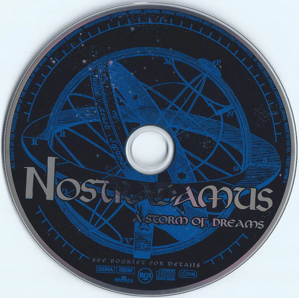 Nostradamus (13) - A Storm Of Dreams (CD, Album) - Image 3
