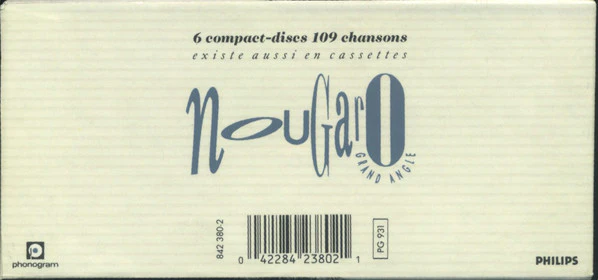 Nougaro* - Grand Angle (6xCD, Comp + Box) - Image 4