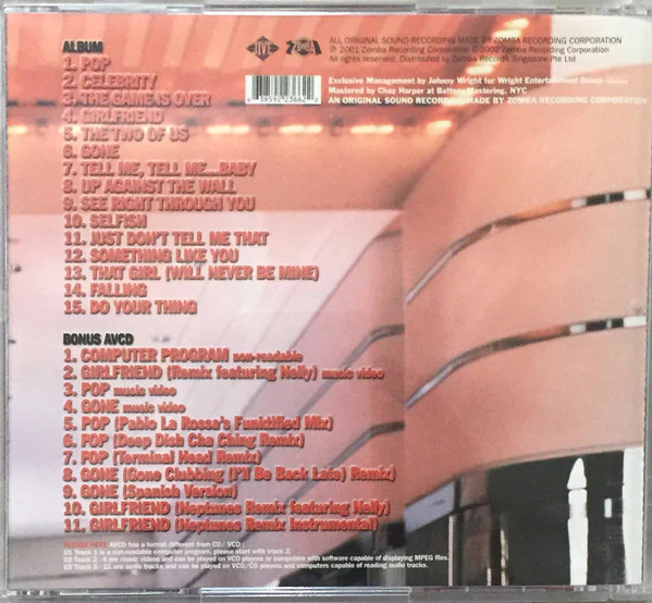 *NSYNC - Celebrity (CD, Album + AVCD + Ltd) - Image 5