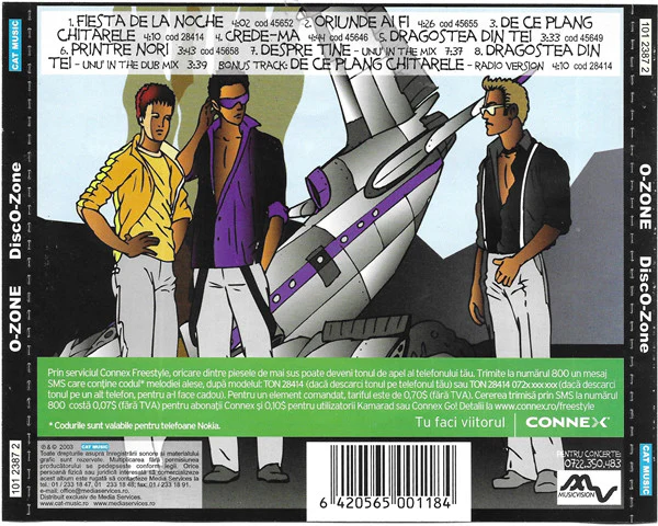 O-Zone (3) - DiscO-Zone (CD, Album, S/Edition) - Image 2