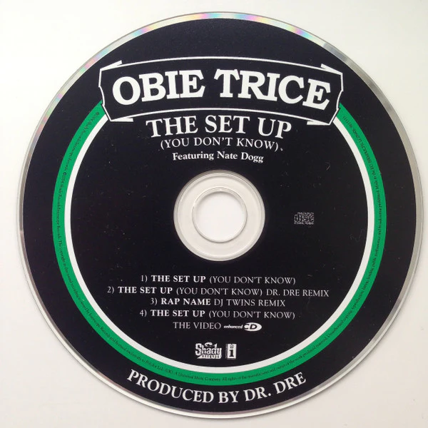 Obie Trice Featuring Nate Dogg - The Set Up (You Don't Know) (CD, Single, Enh) - Image 3