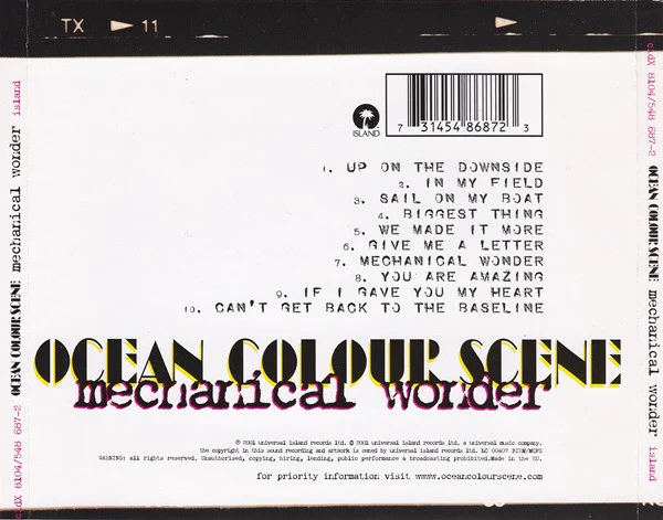 Ocean Colour Scene - Mechanical Wonder (CD, Album) - Image 2